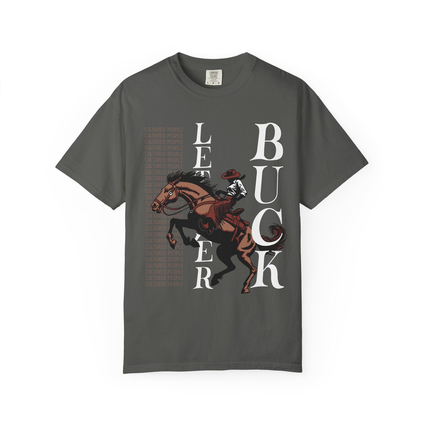 Let 'er Buck (Cowgirl) Tee